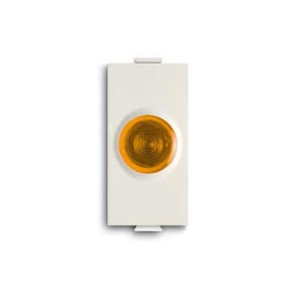 Chiara White Indicator Light Led Orange 72081