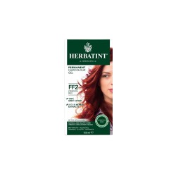 Herbatint Permanent Haircolor Gel FF2 Φυτική Βαφή Μαλλιών Βαθύ Κόκκινο 150ml