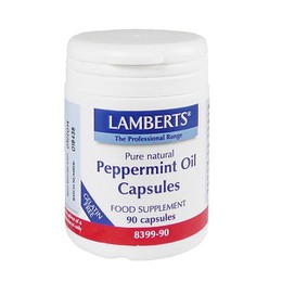 Lamberts Peppermint Oil 100mg 90 κάψουλες (ΕΑΝ 5055148400194)