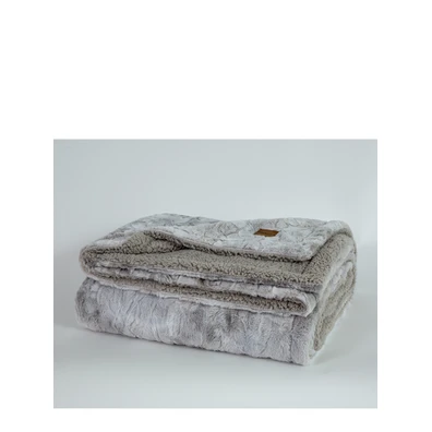 Κουβέρτα Μονή 150x220 - Cloud Light Gray Nima Home