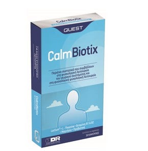 Quest Calm Biotix Συμπλήρωμα Διατροφής Για Το Άγχο