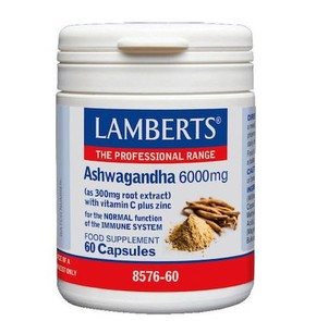 Lamberts Ashwagandha 6000mg Συμπλήρωμα Διατροφή Ασ