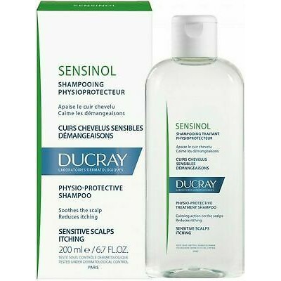 Ducray Sensinol Shampoo 200ml Σαμπουάν Aγωγής για Αδύνατα και Εύθραυστα Μαλλιά