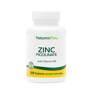 Nature's Plus Zinc Picolinate, 120 Tabs