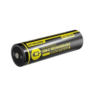 Μπαταρία NiteCore 18650 NL1834R, 3400 mAh, με USB-