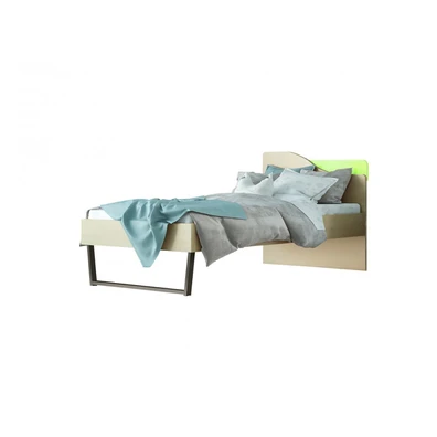 Κρεβάτι Παιδικό Μονό Τόξο για στρώμα 90x190cm Δρυς