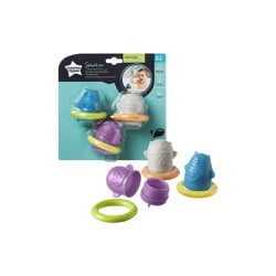 Tommee Tippee Closer To Nature Παιχνίδια Μπάνιου Που Επιπλέουν Splashtime Squirtee Bath Floats Για Μωράκια 6+ Μηνών 1 τεμάχιο