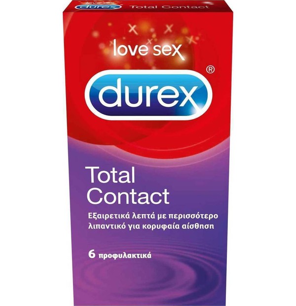 DUREX TOTAL CONTACT 6TEM