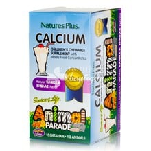 Natures Plus Animal Parade Calcium - Οστά, 90 chew. tabs