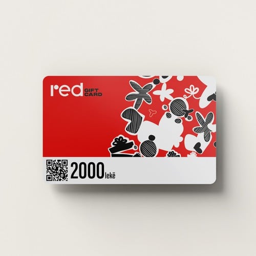 Red Gift Card 2000 lekë