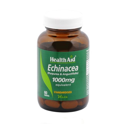 Health Aid Echinacea 1000mg 60 Ταμπλέτες