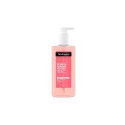 Neutrogena Clear & Radiant Face Wash Gel Vitamin C & Pink Grapefruit Καθαριστικό Προσώπου Με Βιταμίνη C & Ροζ Γκρέιπφρουτ 200ml
