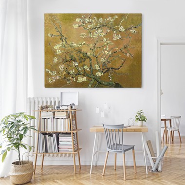 Van gogh almond blossom yellow