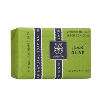 Apivita Natural Soap Φυσικό Σαπούνι Ελιά 125gr
