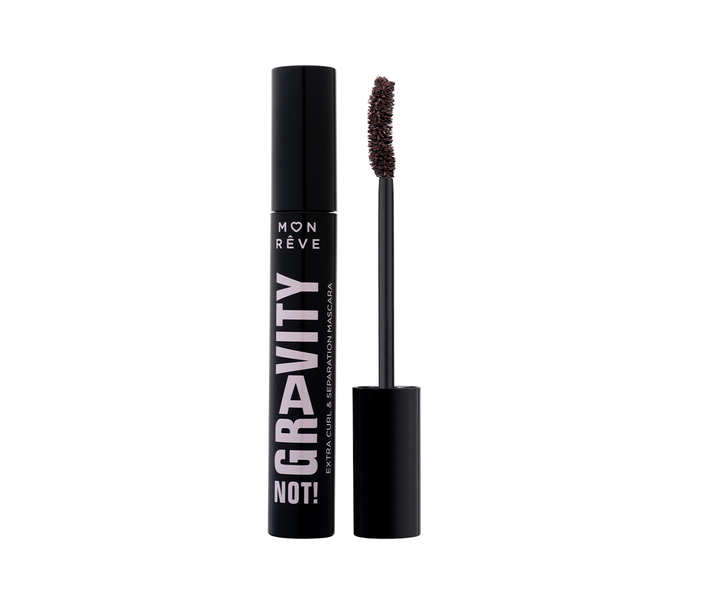MON REVE MASCARA EXTRA CURL GRAVITY NOT No2-REAL BROWN