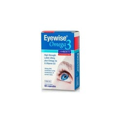Lamberts Eyewise Omega 3 Φόρμουλα Για Την Καλή Υγεία Των Ματιών Με Ιχθυέλαιο Λουτεΐνη & Ζεαξανθίνη 60 κάψουλες