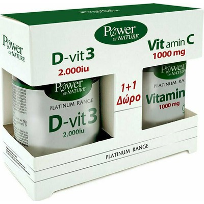 Power of Nature Platinum Range Vitamin D3 2000iu 6