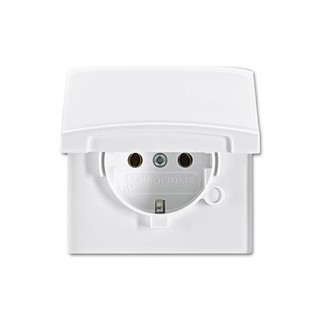 All Weather Socket Schuko Cover IP44 White 20EUGK-