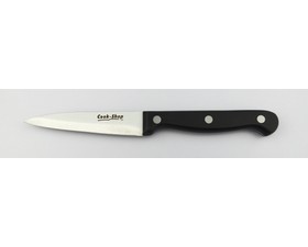 Cook-Shop Μαχαίρι Πολλαπλών Χρήσεων με Μαύρη Λαβή και Ανοξείδωτη Λεπίδα 8,5cm