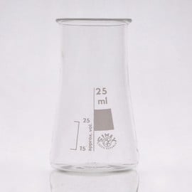 Flatbed Conical flask  25 ml  
