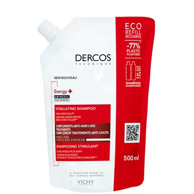 Vichy Dercos Energizing Shampoo Refill Σαμπουάν Κα