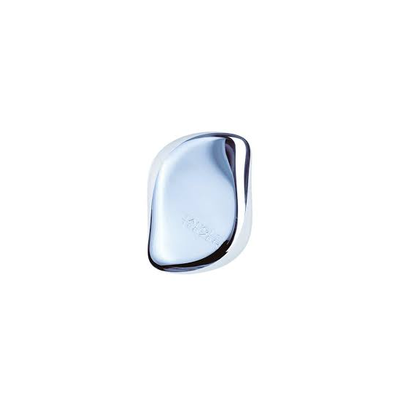 Tangle Teezer Compact Styler Brush Βούρτσα Μαλλιών With Mirror Blue/White