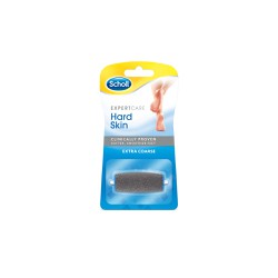 Scholl Expert Care Hard Skin Extra Coarse Refill High Heat Replacement Head for Electric Feet 1 piece