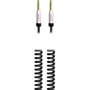 Yenkee Audio Aux Stereo Coiled Cable 2m With 3.5mm