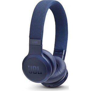 JBL Wireless On Ear Headphones Live 400BT Blue