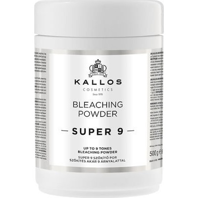 KALLOS Super 9 Bleaching Powder Σκόνη Ντεκαπάζ, 500gr