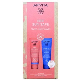 Apivita Promo Bee Sun Safe Hydra Fresh Face Body SPF50 100ml & After Sun Cool Sooth 100ml