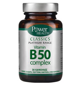 Power Health Classics "Platinum" Vitamin B50 Compl