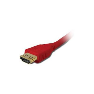 HDMI Cable 1.4 Red with Gold Contacts 5m Blister C