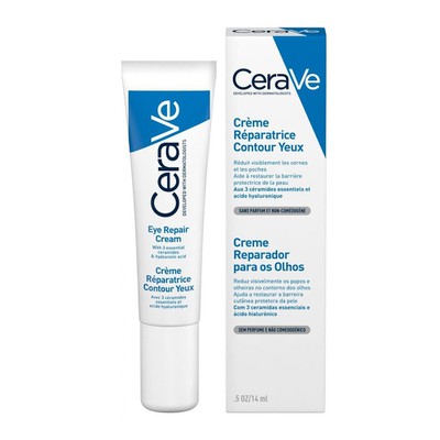 CeraVe - Eye Repair Cream Κρέμα Ματιών για Μαύρους Κύκλους & Σακούλες - 14ml
