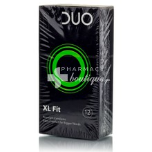 DUO XL Fit - Προφυλακτικά, 12τμχ