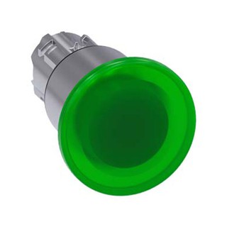 Μανιτάρι Φωτεινό 40mm με Απασφάλιση Πράσινο 3SU105