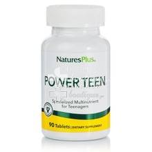 Natures Plus Power Teen - Πολυβιταμίνη για Εφήβους, 90 tabs