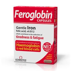 Vitabiotics Feroglobin Slow Release Συμπλήρωμα Σιδ