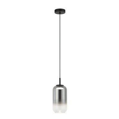 Pendant Light Led 12W 3000K Glass Smoked Black