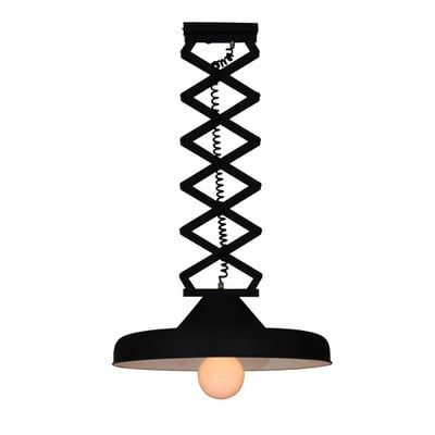 Pendant Light Hl-225S-1P43 Ilektor White Black Alu