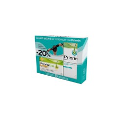 Bayer Priorin Extra Promo (-20% Επιπλέον Έκπτωση ) Συμπλήρωμα Διατροφής Για Τριχόπτωση 60 κάψουλες & Shampoo Για Λιπαρά Μαλλιά 200ml