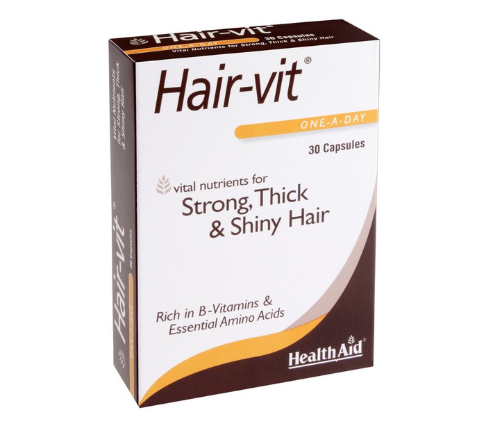 HEALTH AID HAIR VIT 30CAPS