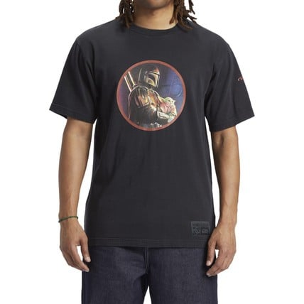 Dc Men T-Shirts Star Wars Mando And The Child Hss 