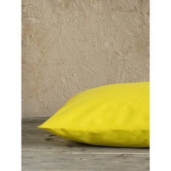 Ζεύγος Μαξιλαροθήκες (2x 52x72) Unicolors Yellow NIMA Home 