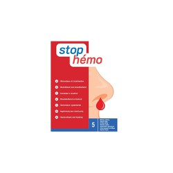 Stop Hemo Αιμοστατικό Αποστειρωμένο Επίθεμα 5 τεμάχια