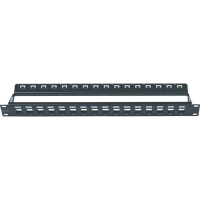 Patch Panel Κενό 16 Θέσεων 1U