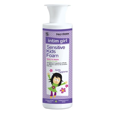 Frezyderm Sensitive Intim Girl Foam Αφρός Καθαρισμ