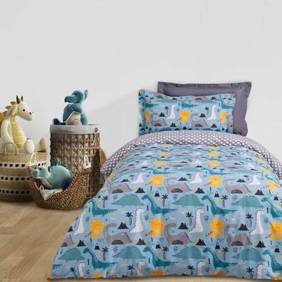 Das Kids σετ Σεντονια Μονα 4928 Blue, Grey 170x260