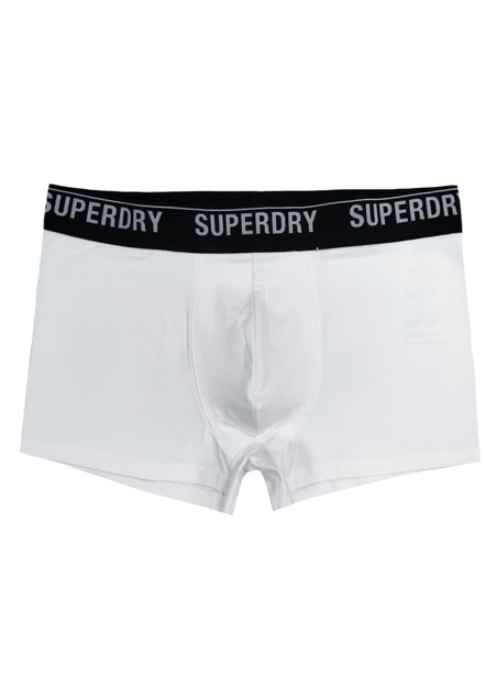 Superdry white trunk lined black - rwn