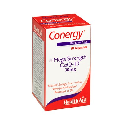 Health Aid - Conergy CoQ-10 30mg - 90caps